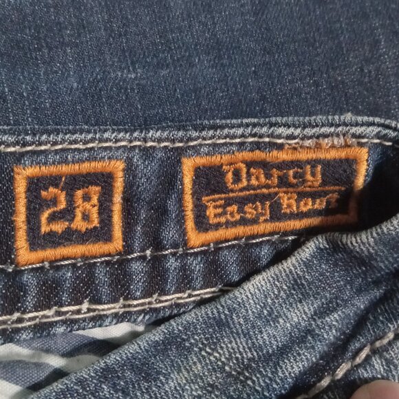 Rock Revival Women's Darcy Easy Boot Embellished Jeans 28 E8358E9L - Picture 7 of 11